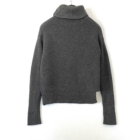 Aritzia Babaton Mika Wool and Cashmere Turtleneck Ribbed Knit Sweater - Picture 6 of 13